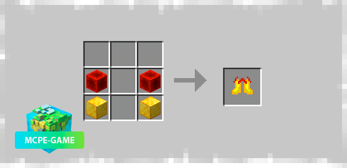 Recipe for Crafting Regular Boots from the Dash Boots mod