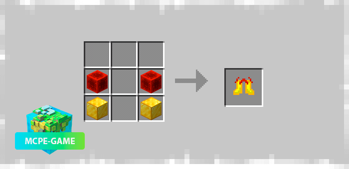 Рецепт крафта обычных ботинок из мода Dash Boots