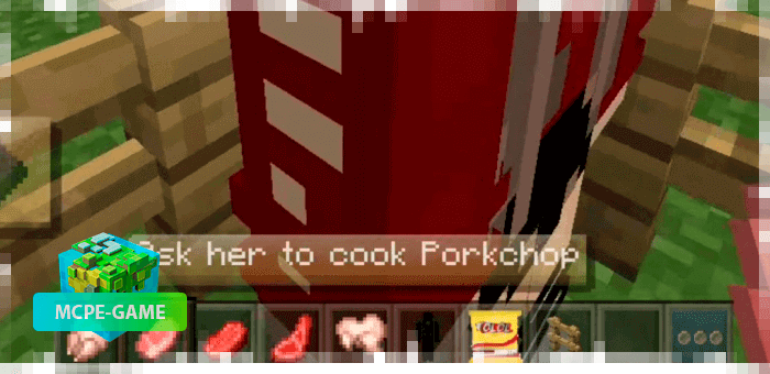 Your wife will be able to cook food in Minecraft PE