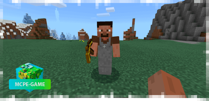 Tool Master from the Human Addon mod for Minecraft PE