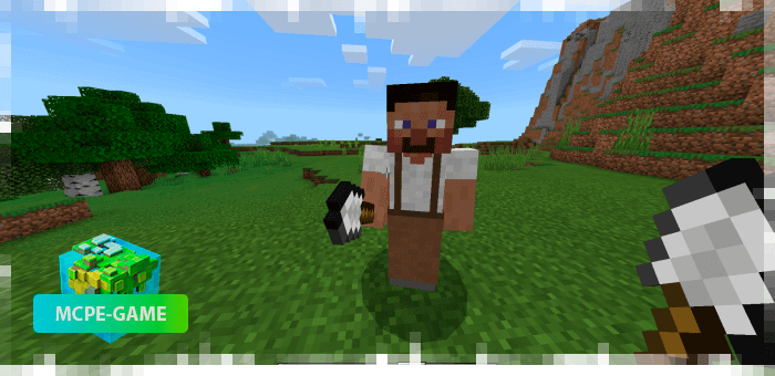 Digger from the Human Addon mod for Minecraft PE