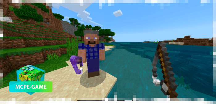 Fisherman from the Human Addon mod for Minecraft PE