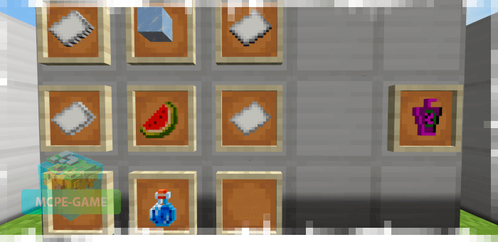 Watermelon Milkshake Crafting Recipe from the McDonalds Food mod in Minecraft PE