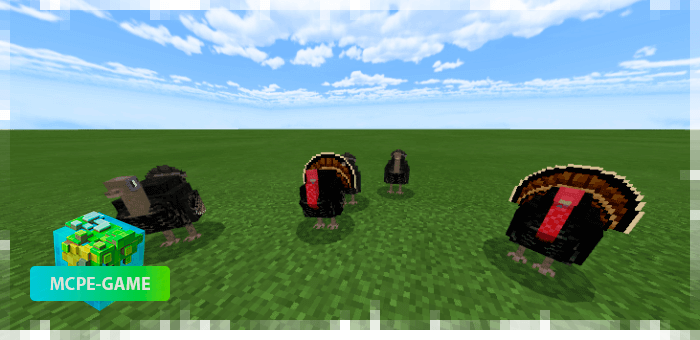 The turkeys from the Mo'creatures mod