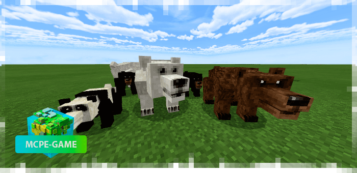 Bears from Mo'creatures mod