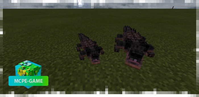 Crocodiles from Mo'creatures mod