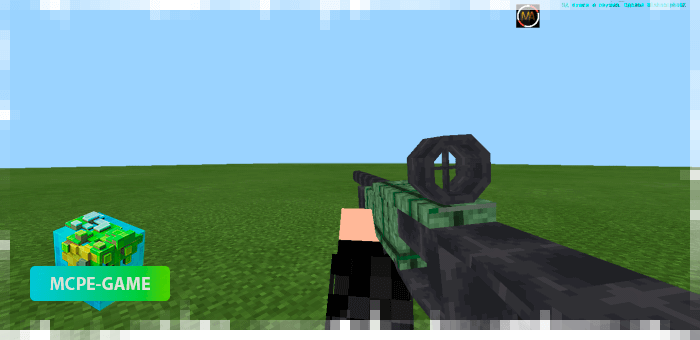 AWM from the 3D Guns & Weapon mod