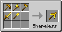 Gold Universal Pickaxe