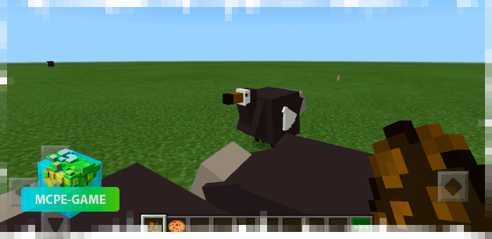 Dodo from the BirdsPlus bird mod on Minecraft PE