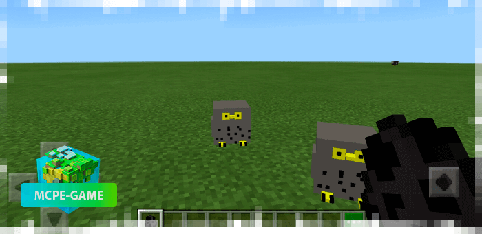 Owl from the BirdsPlus bird mod on Minecraft PE