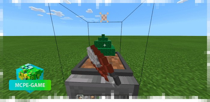 The process of stopping wood production from the Easy Bonsai mod in Minecraft PE