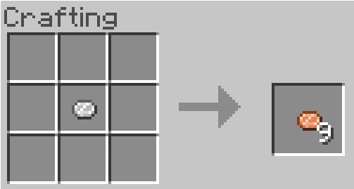 Coins Conversion Example from Coins mod for Minecraft PE