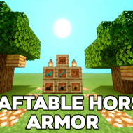 Craftable Horse Armor — Мод на рецепты крафта брони для лошадей