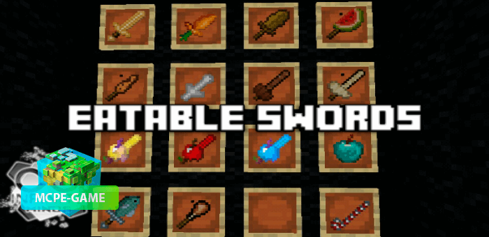 Eatable Swords — Мод на съедобные мечи