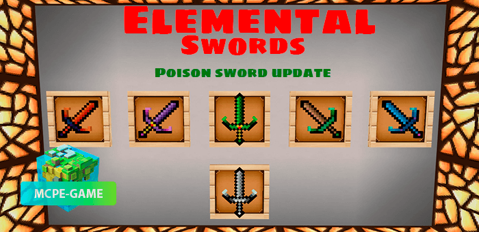 Elemental Swords — Мод на мечи с силами стихий