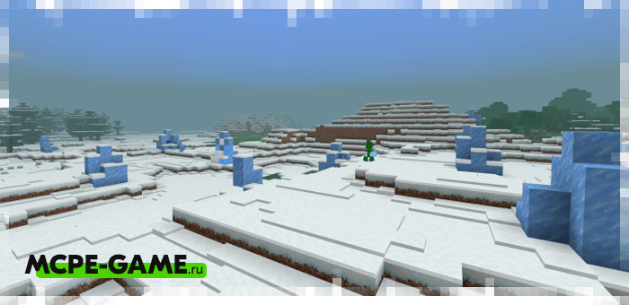 New Biomes from The Frosted Expansion Pack in Minecraft PE