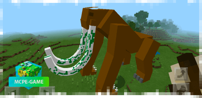 Sabertooth Primate from the Godzilla King mutant mod for Minecraft PE
