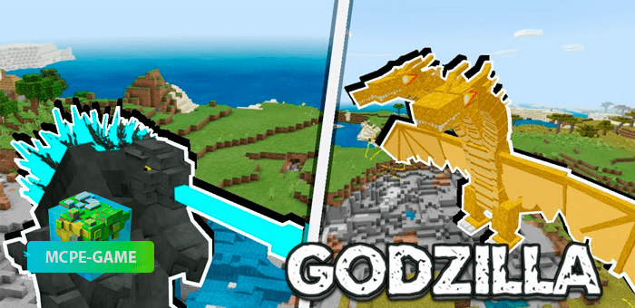 Godzilla King — Мод на Годзиллу и других мутантов