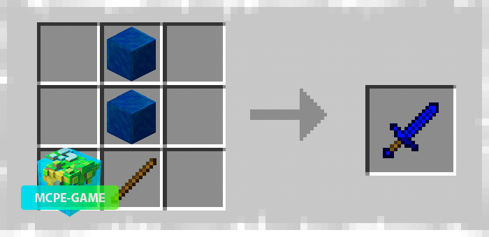 The sword of the lapis lazuli block