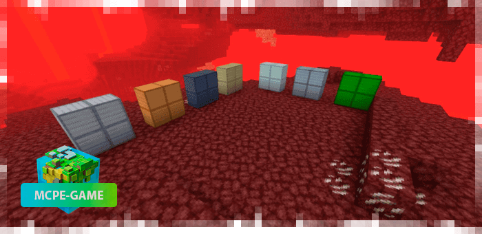 New blocks from Nether Ores for Minecraft PE