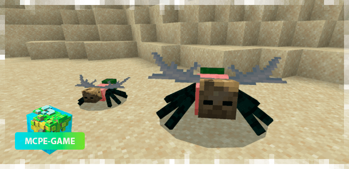 Mutated Spider from Oxi! mod for Minecraft PE