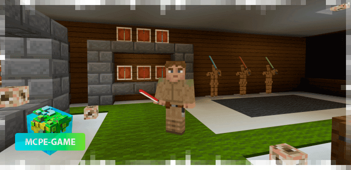 Star Wars Laser Swords in Minecraft PE