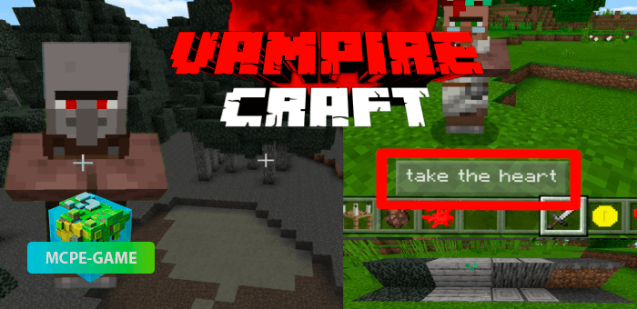 Vampire Craft — Мод на превращение в вампира