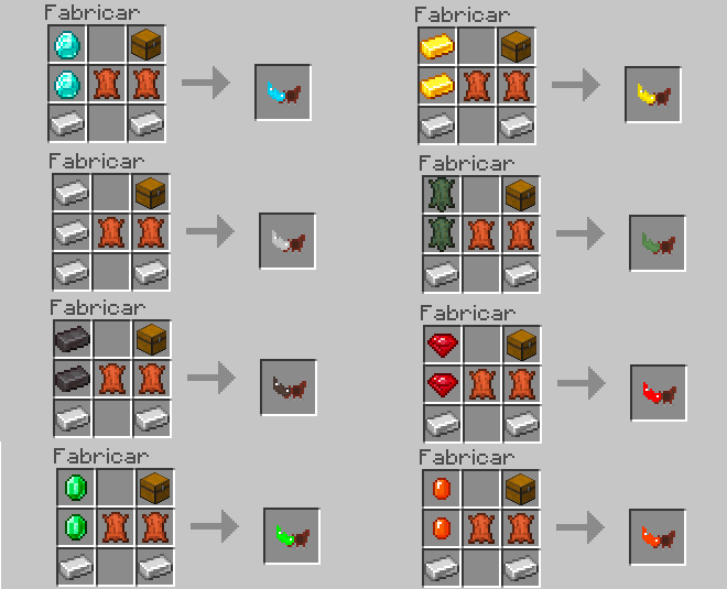 Rhinoceros Armor Crafting Recipes