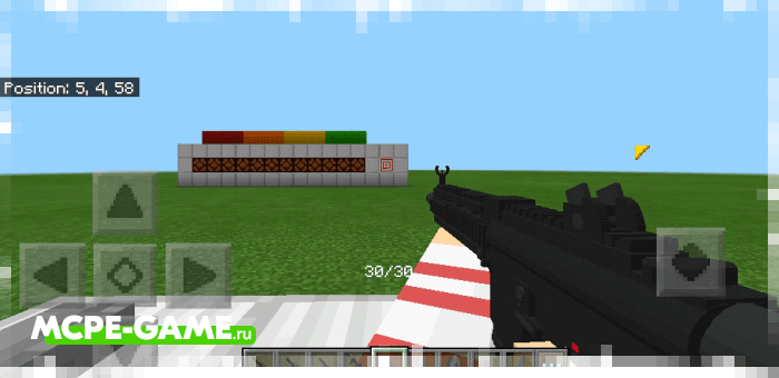 Hk416 from the BlockOps firearms mod for Minecraft