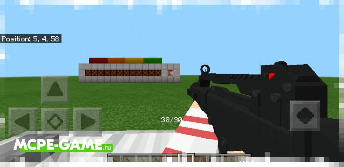 G36c from the BlockOps firearms mod for Minecraft