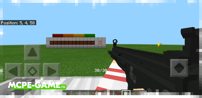 SCAR-H from the BlockOps firearms mod for Minecraft