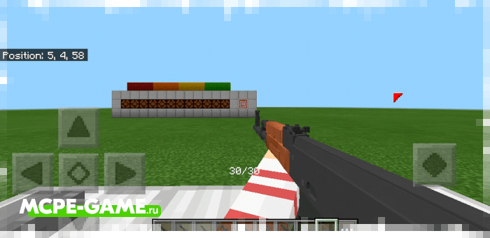AK47 from the BlockOps firearms mod for Minecraft