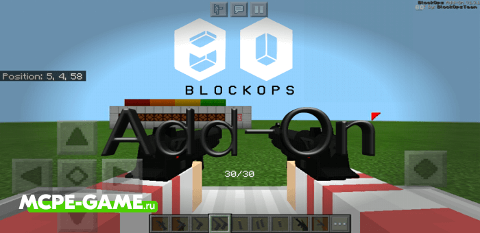 BlockOps — Большой мод на огнестрельное оружие в 3D