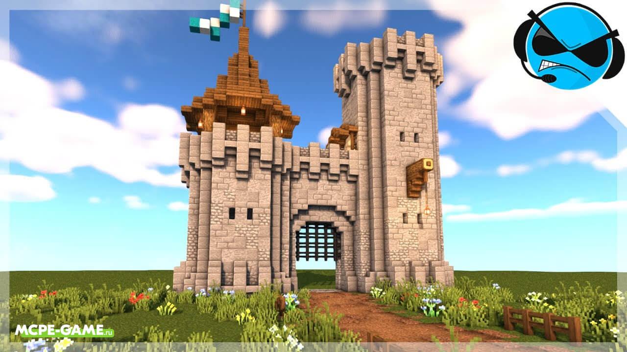 Как построить замок в Майнкрафте, ТОП-10 советов + 100 ФОТО