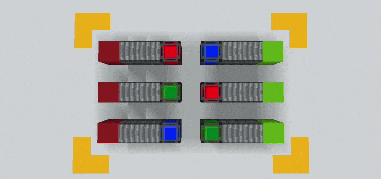 Телепортирующий блок из мода Conveyor Craft для Minecraft PE