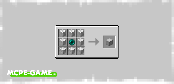 Elevator Crafting Recipe from the Elevator mod in Minecraft PE