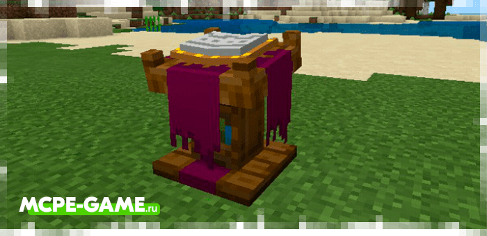 Pedestal Wizard from the Magical Broomstick mod for Minecraft
