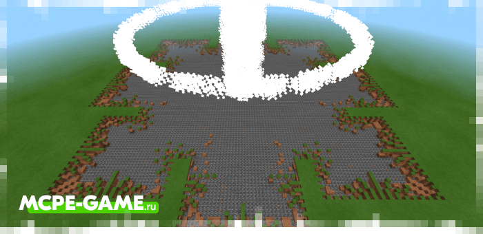 Hydrogen Bomb from More TNT mod in Minecraft