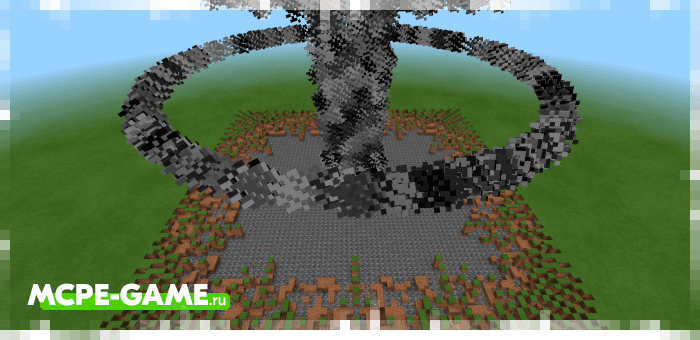 Atomic Bomb from More TNT mod in Minecraft