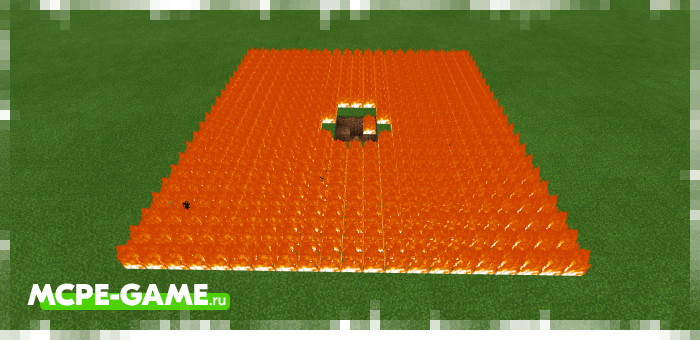 Napalm from More TNT mod in Minecraft