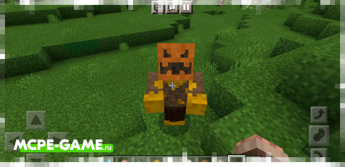 Swamp Zombie from the More Zombies mod in Minecraft