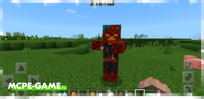 Hell Zombie from More Zombies mod in Minecraft
