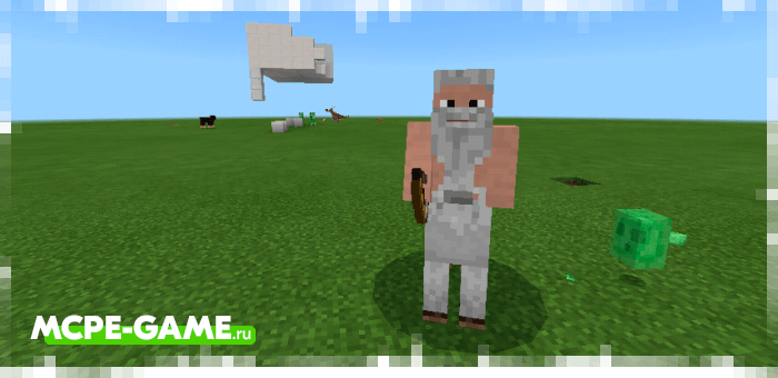 Centaurs from the Mythical Creatures mod for Minecraft PE