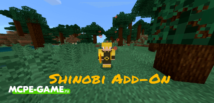 Shinobi Addon — Мод на оружие Наруто