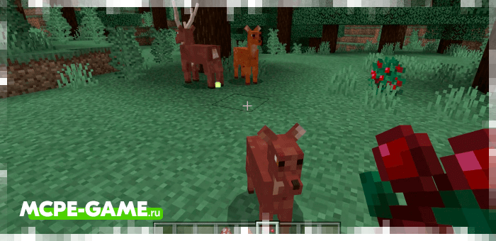 Sika Deer - Deer mod in Minecraft PE