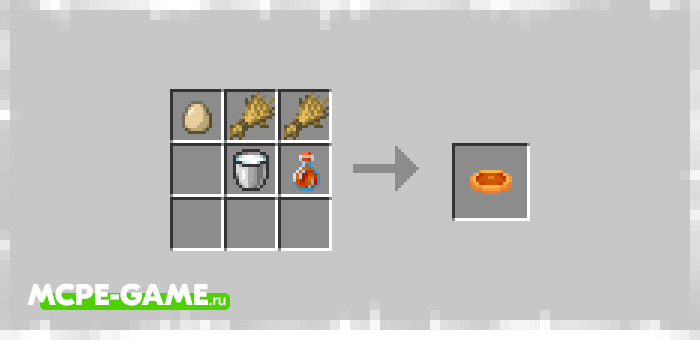 Maple Syrup Cake Crafting Recipe from the Terracotta Expansion mod in Minecraft PE