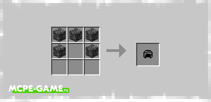 Recipe for Minecraft Native Helmet Crafting from the Bedrock Tools And Armor mod
