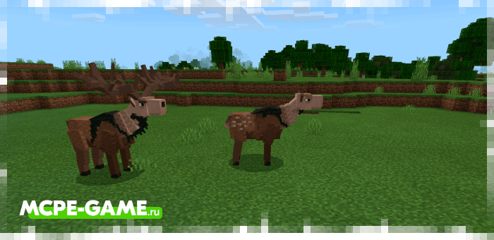 Мегалоцерос из мода Cenozoic Reborn для Minecraft