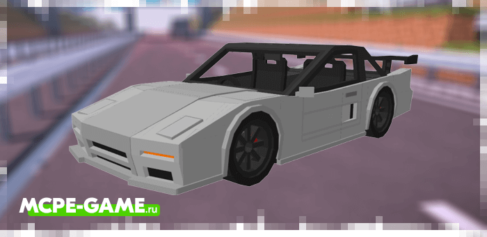 Honda NSX из мода на машины JDM Legacy Car Pack на Майнкрафт