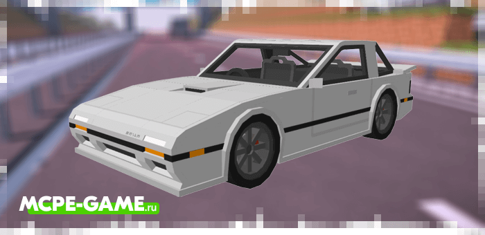 Mazda RX7FC from the JDM Legacy Car Pack mod in Minecraft